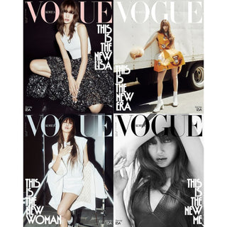 VOGUE KOREA October 2024 (Cover: BLACKPINK Lisa) - A / B / C / D Type