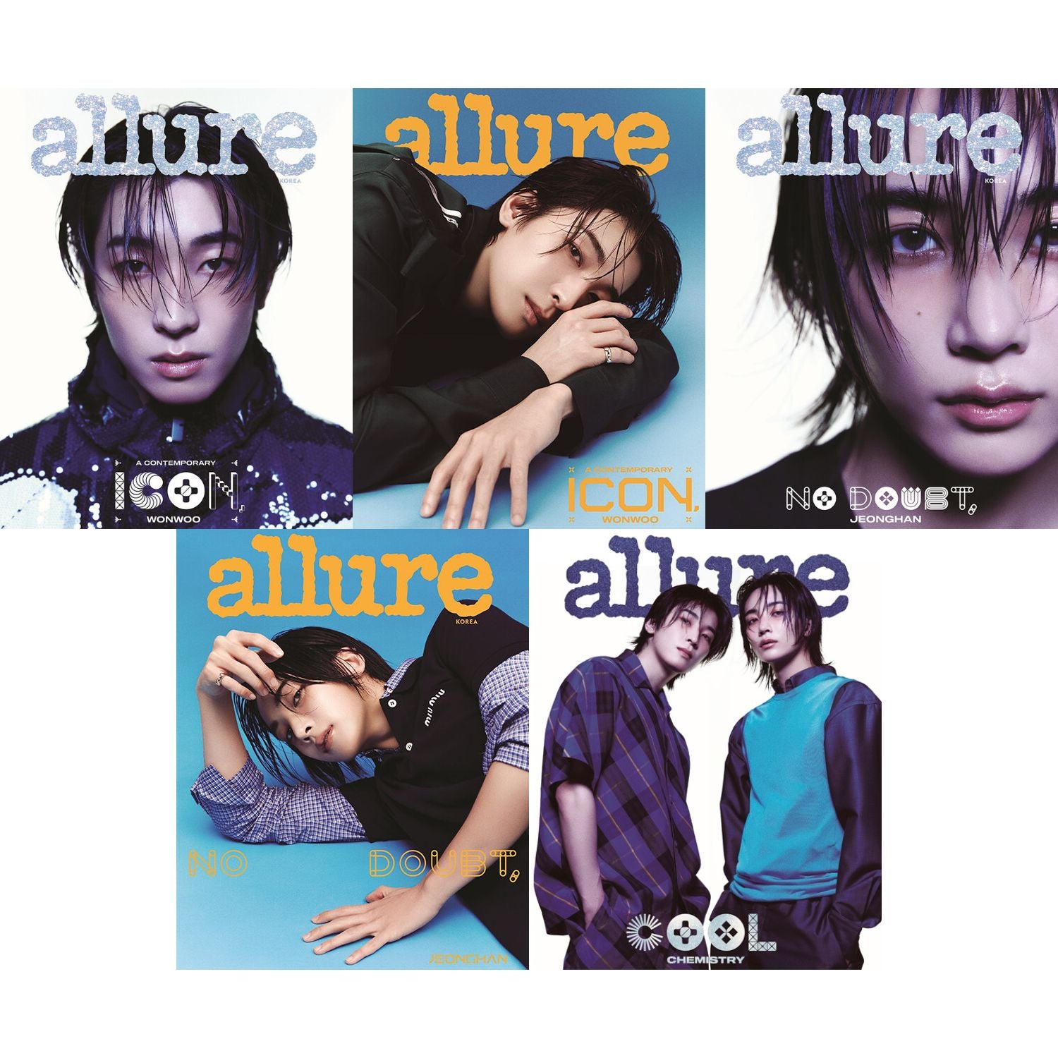 allure June 2024 (Cover: SEVENTEEN Wonwoo & Jeonghan) - A / B / C / D / E Type