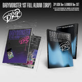 BABYMONSTER 1st Full Album DRIP - BINDER & ZIP LOCK Version