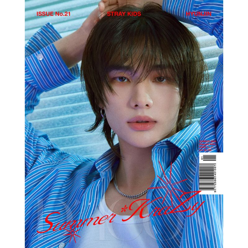 DICON ISSUE N°21 STRAY KIDS : Summer KraZy A Type - Hyunjin Version