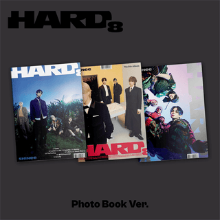 SHINee 8th Full Album HARD (Photobook Ver.) - RUNNER / MAKER / DREAMER Version