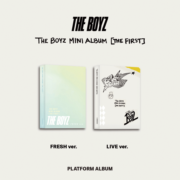 THE BOYZ 1st Mini Album THE FIRST (Platform Ver.) - FRESH / LIVE Version