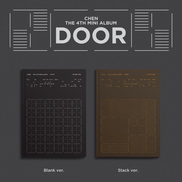 Chen (EXO) 4th Mini Album DOOR - Blank / Stack Version