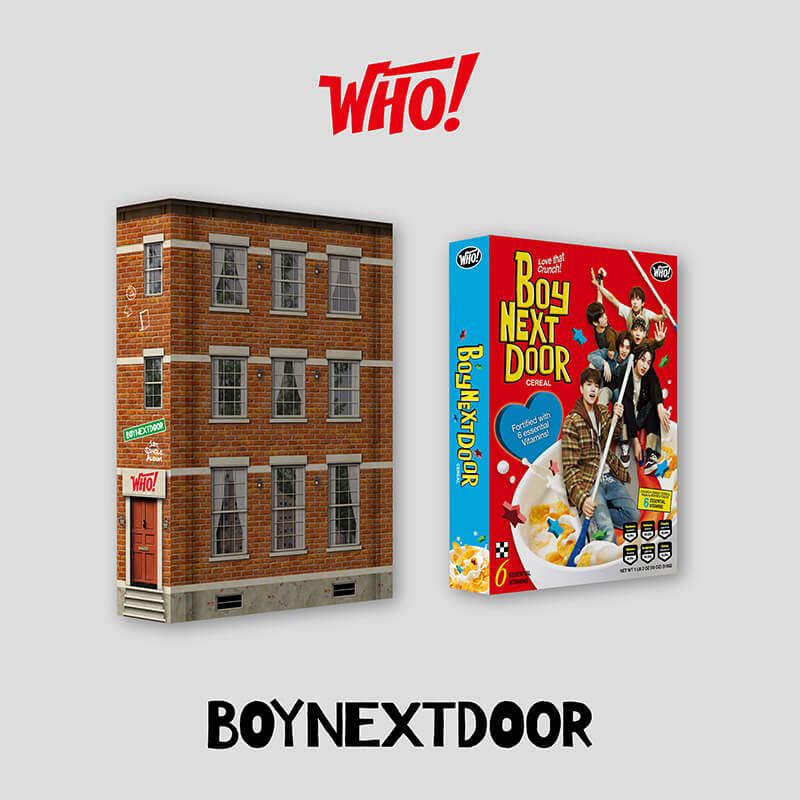 BOYNEXTDOOR 1st Single Album WHO! - WHO / Crunch Version + Weverse Gift