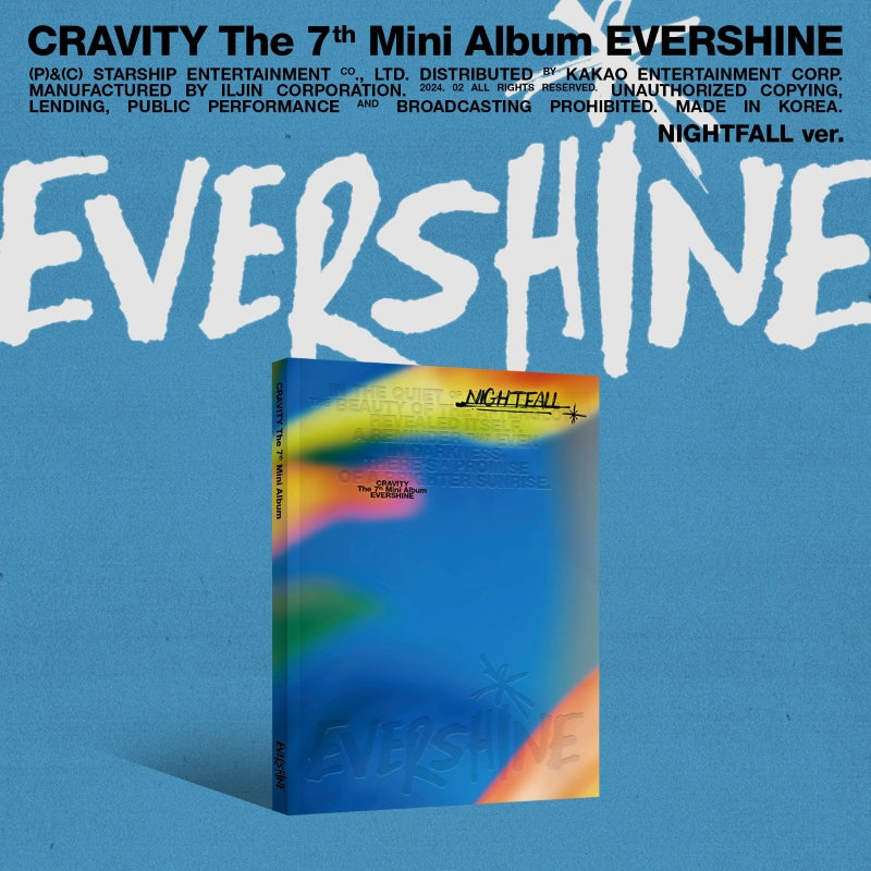 CRAVITY 7th Mini Album EVERSHINE - NIGHTFALL Version