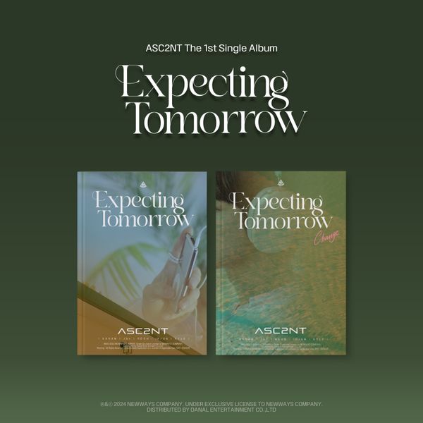 ASC2NT 1st Single Album Expecting Tomorrow - Signal / Change Version