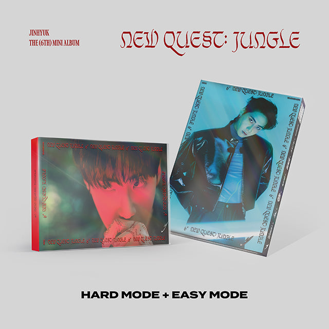 Lee Jin Hyuk 6th Mini Album NEW QUEST: JUNGLE - HARD MODE / EASY MODE Version