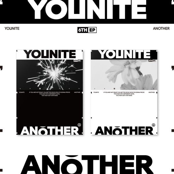 YOUNITE 6th Mini Album ANOTHER - FLARE / BLOOM Version