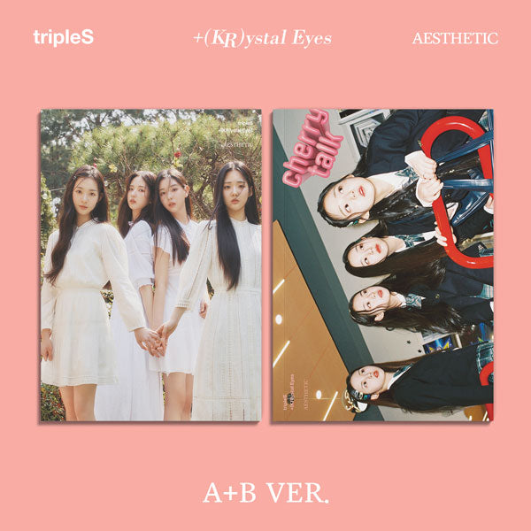 +(KR)ystal Eyes (tripleS) 1st Mini Album AESTHETIC - A / B Version