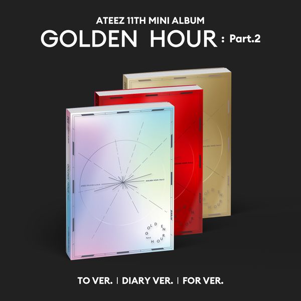 ATEEZ 11th Mini Album GOLDEN HOUR : Part.2 - TO / DIARY / FOR Version