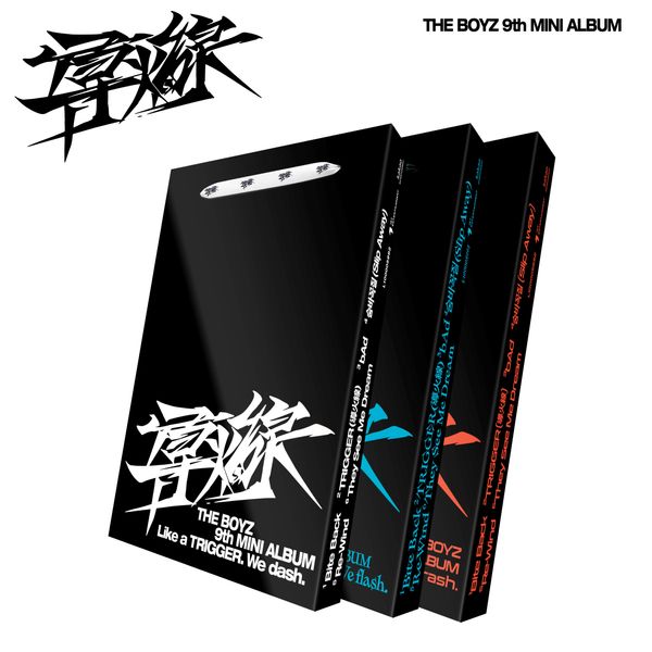 THE BOYZ 9th Mini Album 導火線 (도화선) - Flash / Riot / Vanguard Version