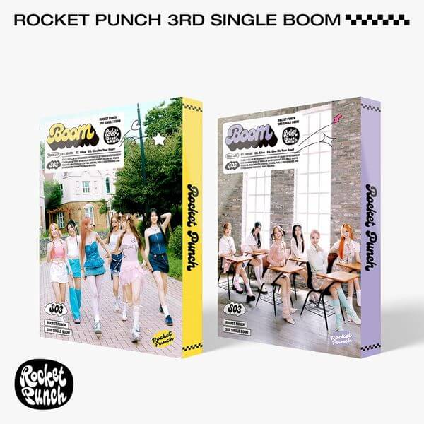 Rocket Punch 3rd Single Album BOOM - Like / Heart Version