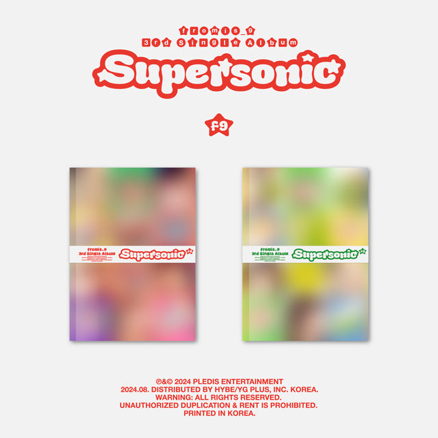 fromis_9 3rd Single Album Supersonic - HEAT / JUICY Version