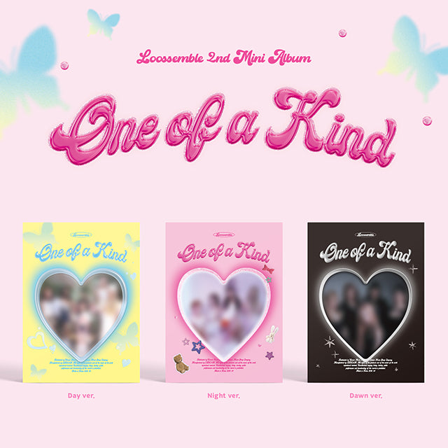 Loossemble 2nd Mini Album One of a Kind - Day / Night / Dawn Version