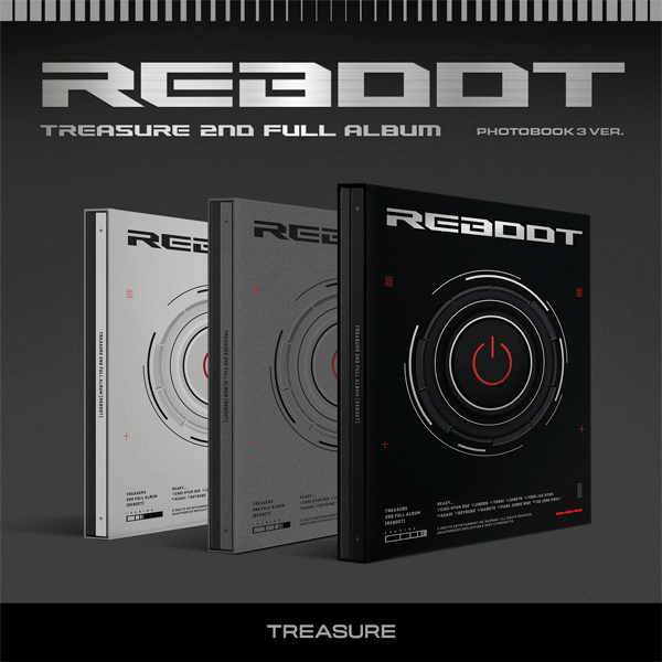 TREASURE 2nd Full Album REBOOT - Ver. 1 / Ver. 2 / Ver. 3