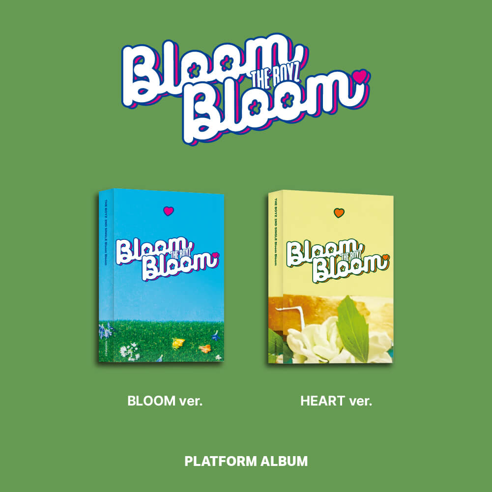 THE BOYZ 2nd Single Album Bloom Bloom (Platform Ver.) - BLOOM / HEART Version