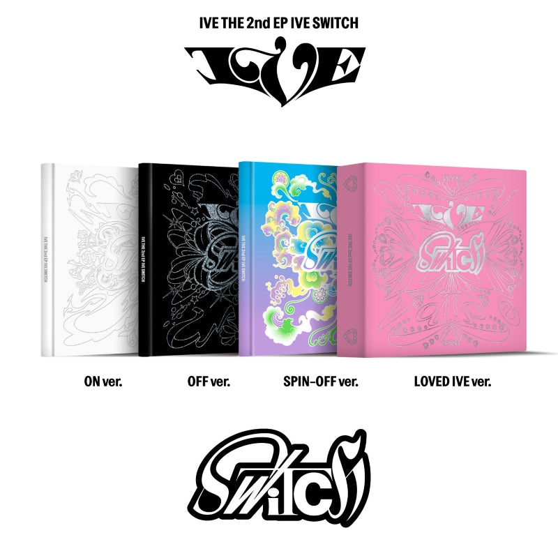 IVE 2nd EP Album IVE SWITCH - ON / OFF / SPIN-OFF / LOVED IVE Version