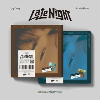 Jay Chang 1st Mini Album Late Night - Late / Night Version