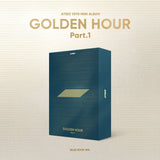 ATEEZ 10th Mini Album GOLDEN HOUR : Part.1 - BLUE HOUR Version + Pre-order Photocard