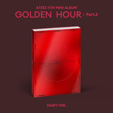 ATEEZ 11th Mini Album GOLDEN HOUR : Part.2 - DIARY Version