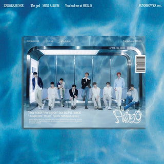 ZEROBASEONE 3rd Mini Album You had me at HELLO - SUNSHOWER Version + Pre-order Photocard