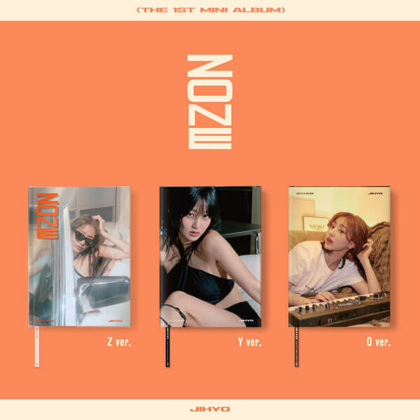 Jihyo 1st Mini Album ZONE - Z / Y / O Version + Pre-order Photocard