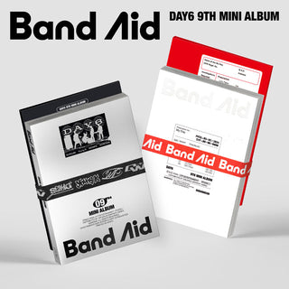 DAY6 9th Mini Album Band Aid - Rock Band / Band Aid Version