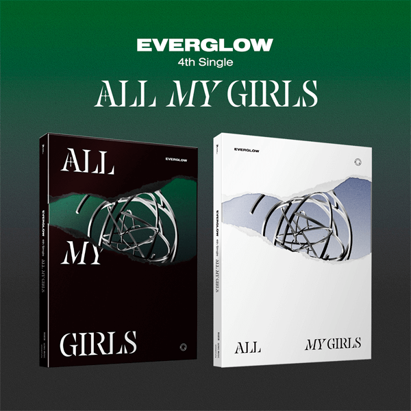 EVERGLOW 4th Single Album ALL MY GIRLS - DARK / SAVAGE Version