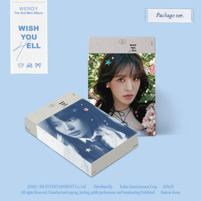 Wendy (Red Velvet) 2nd Mini Album Wish You Hell - Package Version