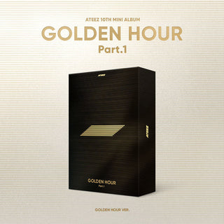 ATEEZ 10th Mini Album GOLDEN HOUR : Part.1 - GOLDEN HOUR Version + Pre-order Photocard