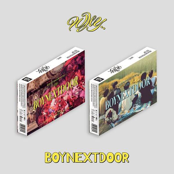 BOYNEXTDOOR 1st EP Album WHY.. - DAZED / MOODY Version