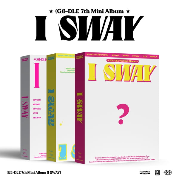 (G)I-DLE 7th Mini Album I SWAY - Wind / Wave / Beat Version