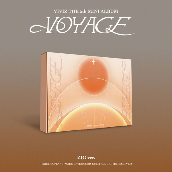 VIVIZ 5th Mini Album VOYAGE - ZIG Version