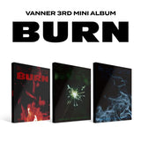 VANNER 3rd Mini Album BURN - Spark Start / Sparkle / Empty Version