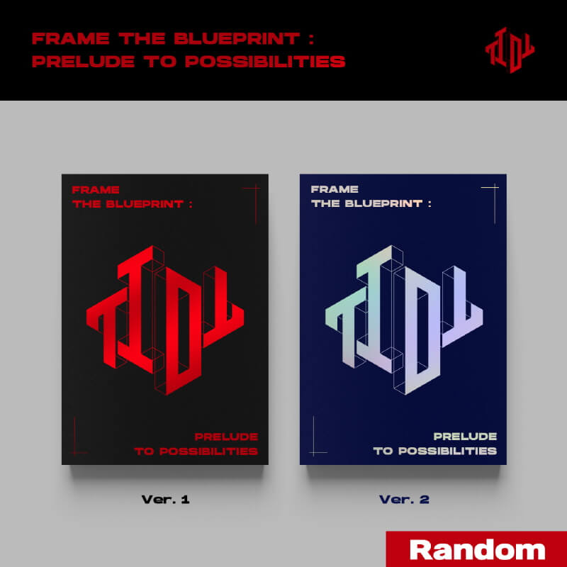 TIOT Mini Album Frame the Blueprint: Prelude to Possibilities Ver. 1 / Ver. 2