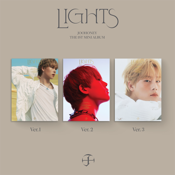 Joohoney 1st Mini Album LIGHTS - Ver. 1 / Ver. 2 / Ver. 3