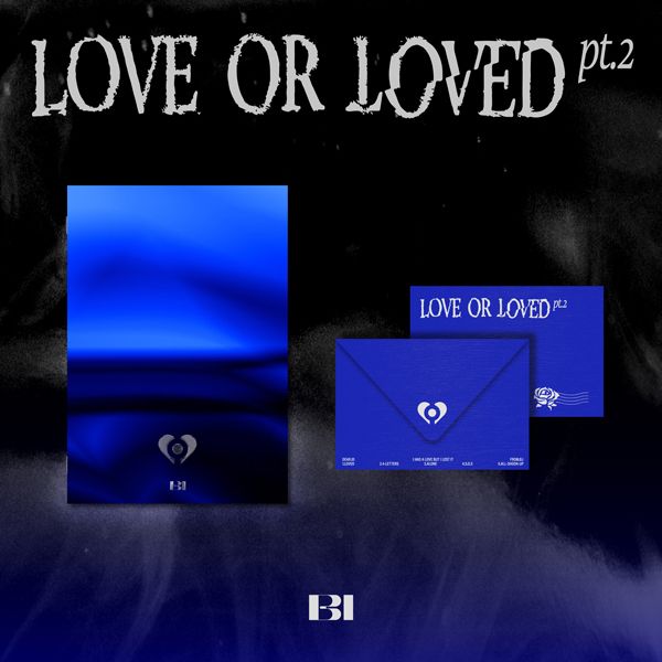 B.I EP Album Love or Loved Part.2 - ASIA Letter Version