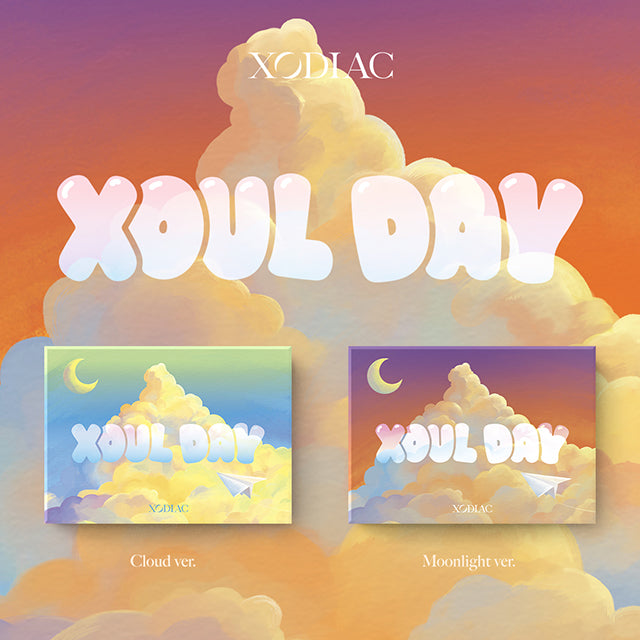 XODIAC 2nd Single Album XOUL DAY (POCA Ver.) - Cloud / Moonlight Version