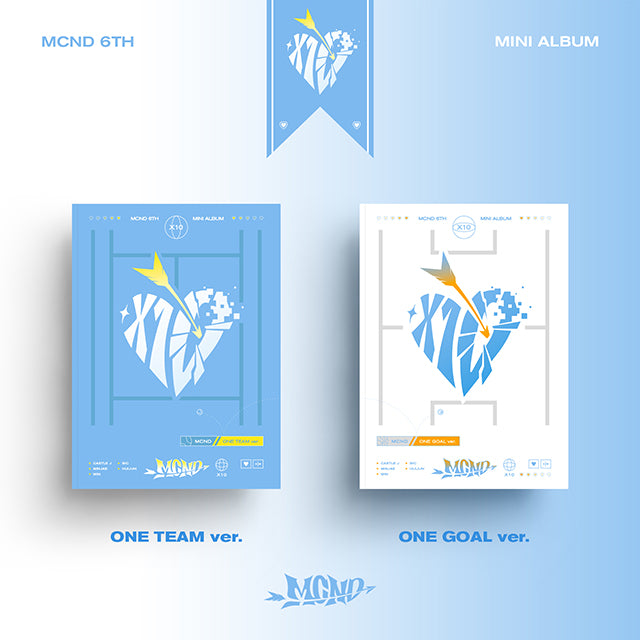 MCND 6th Mini Album X10 - ONE TEAM / ONE GOAL Version