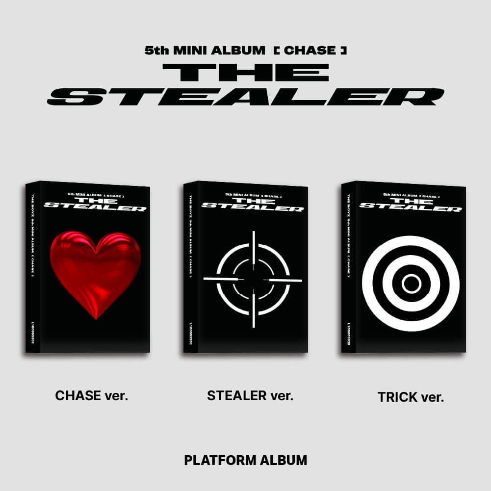 THE BOYZ 5th Mini Album CHASE (Platform Ver.) - CHASE / STEALER / TRICK Version