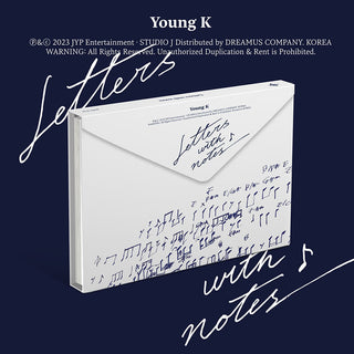 Young K (DAY6) 1st Full Album Letters with notes