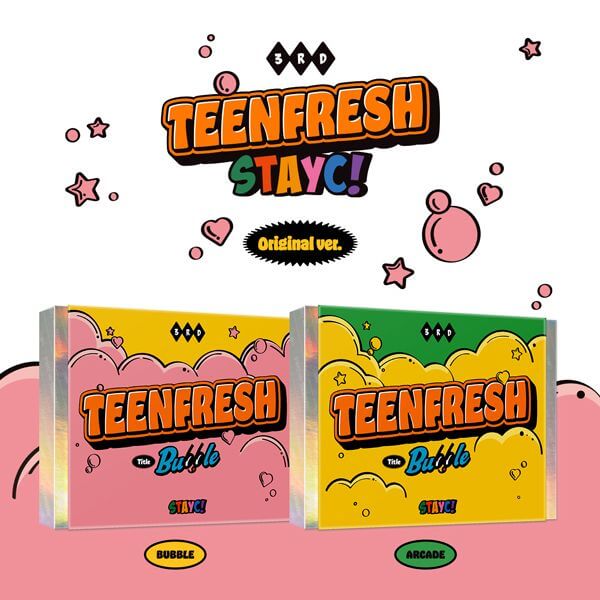 STAYC 3rd Mini Album TEENFRESH - BUBBLE / ARCADE Version