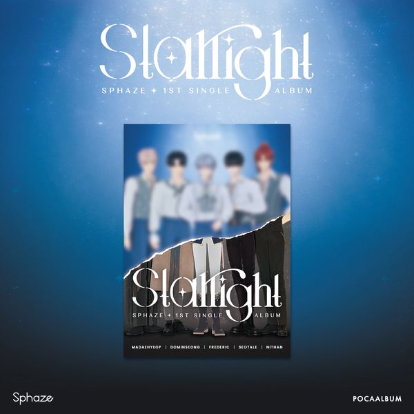 Sphaze 1st Single Album Starlight - POCA Version