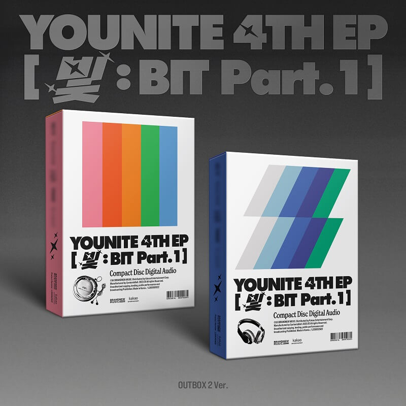 YOUNITE 4th Mini Album 빛 : BIT Part.1 - 오늘 : O-neul / 내일 : N-aeil Version
