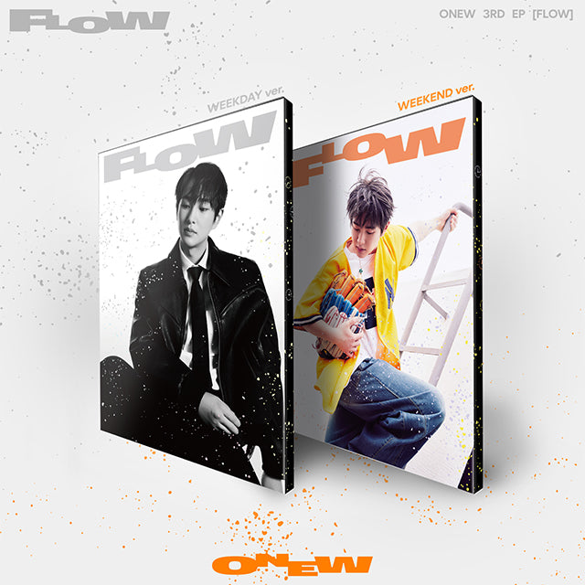 Onew (SHINee) 3rd Mini Album FLOW - WEEKDAY / WEEKEND Version