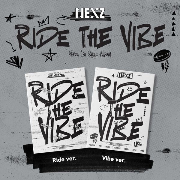 NEXZ 1st Korean Single Album Ride the Vibe - Ride / Vibe Version