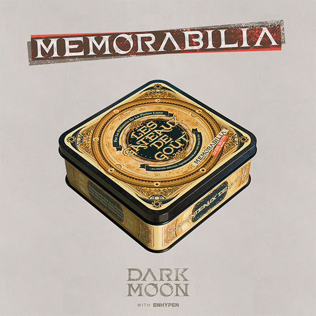 ENHYPEN DARK MOON SPECIAL ALBUM MEMORABILIA - Moon Version + Weverse Gift