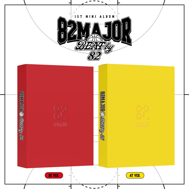 82MAJOR 1st Mini Album BEAT by 82 - BE / AT Version