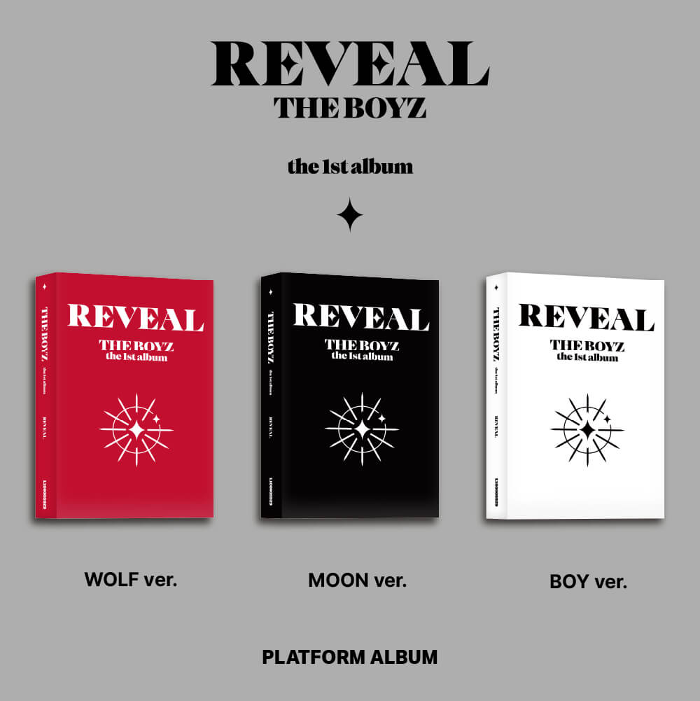 THE BOYZ 1st Full Album REVEAL (Platform Ver.) - WOLF / MOON / BOY Version