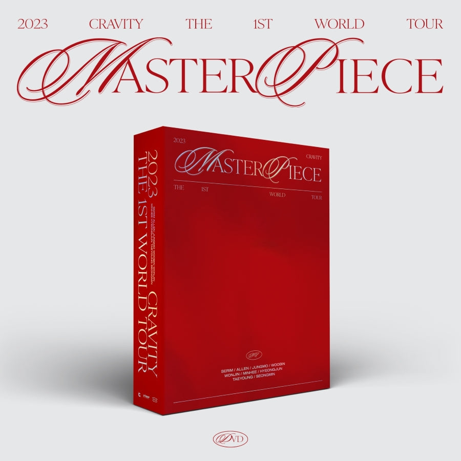 CRAVITY - 2023 CRAVITY THE 1ST WORLD TOUR MASTERPIECE DVD
